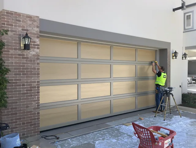 Garage door replacement service by Montebello Garage Door Repair in Montebello