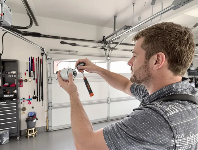 Garage door opener repair service by Montebello Garage Door Repair in Montebello