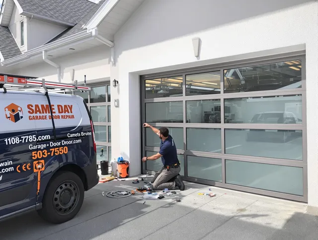 Same-day garage door repair service by Montebello Garage Door Repair in Montebello